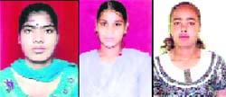 Mamata Yadav, Suman Yadav and Priti Yadav