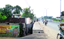 The lanes that are yet to be handed over to the NHAI at Ropar