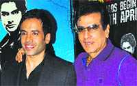 Jeetendra and Tusshar Kapoor