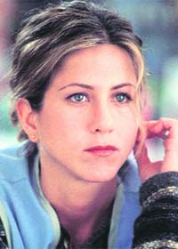 Going solo: Jennifer Aniston