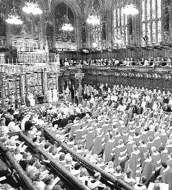 A view of the House of Lords