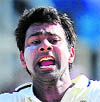 Praveen Kumar was impressive with a five-wicket haul in Englands first innings.