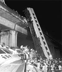 Rescue work on at the site of train mishap in Wenzhou in east Chinas Zhejiang province on Saturday