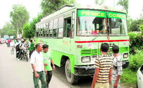 The ill-fated bus.