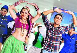 A still from the title song
