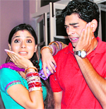 Sara Khan and Neeraj