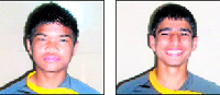 Jimmy Singh Maibam and Mohammad Sajid Dhot