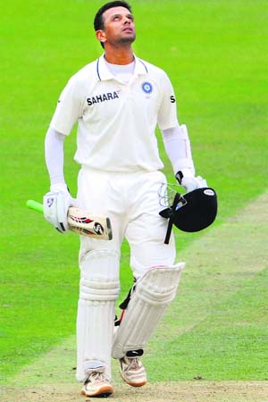 Following his brilliant ton at Lords, Rahul Dravid has moved higher than Sachin in the latest ICC Test rankings