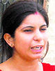 A victim of chain snatching in Sirsa.