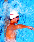 China's Sun Yang competes in the men's 1500m freestyle final at the 14th FINA World Championships in Shanghai on Sunday