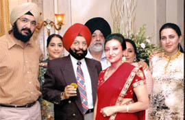 Ronjans parents and relatives in Ferozepur.
