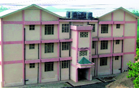 The doctors residential complex in Nurpur.