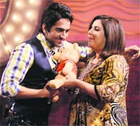 BEARY HAPPY: Ayushman and Farah Khan