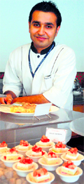Ramit Kohli, sous chef, Taj, Chandigarh
