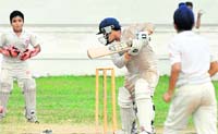 A match in progress at Sector 44, Chandigarh. 