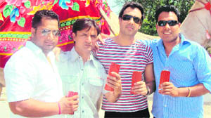 Mani, Sagar, Gavie and Deep