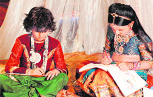 Azam and Ashnoor Kaur