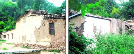 The building of Government Inter-College at Bagasudhar in Tehri Garhwal district. 