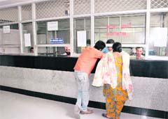 Empty RLA office due to non-functional server in Sector 42, Chandigarh, 
