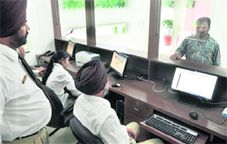 A newly opened community police resource centre in Ludhiana. 