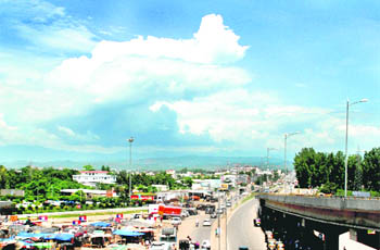 As life goes on, nature unfolds its bounty to lend a picture-perfect setting at Zirakpur