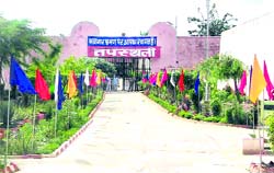 A part of the Roshanabad district jail where hardcore criminals are put up