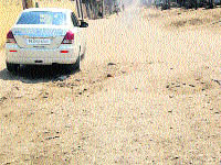 A file photo  of the Jagraon-Mallha link road