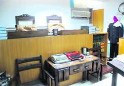 Various artifacts grace the High Court Museum in Chandigarh