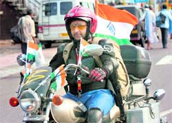 Puneet Sachdeva, who started his mission of efficient governance from Chandigarh, in Jammu on Sunday