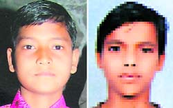 The victims Vivek and Munish