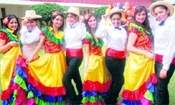 MCM students decked up for the freshers party