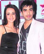 Sanaya and Mohit