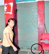 Career Abroad, an office of Healthyway Immigration at Sector 44, Chandigarh, which was sealed by the police on Friday.