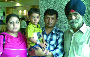 Zahid, his parents Shahid Mahmood and Madiha and JS Sandal are no more strangers