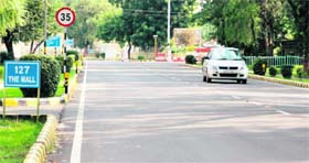 A view of the Mall Road