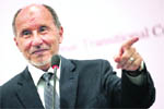 Rebel leader Mustafa Abdel Jalil (above), chairman of the National Transitional Council, is one of the front-runners for the top job. The Prime Minister of the rebels shadow government, Mahmoud Jibril, and Ali Tarhouni, the US-based academic and opposition figure in exile, who returned to Libya to take charge of economic and oil matters for the rebels, are the other two in the reckoning.
