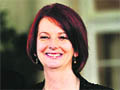 IN TROUBLE? Australian PM Julia Gillard