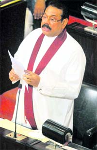 Mahinda Rajapaksa 
