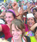 Even they could not resist the Anna wave.