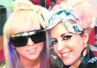 Gaga with Natali Germanotta
