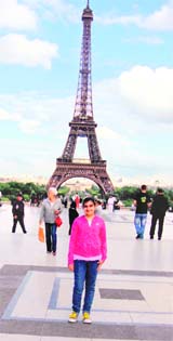 Anayat Sodhi in Paris