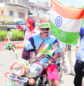 A supporter on a