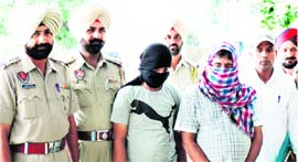 Two drug peddlers nabbed by the police in Shahkot.