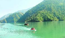The Chamera Lake in Chamba
