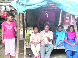 A BPL family in Ludhiana. 