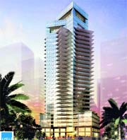 A project designed by Tony Ashai in Dubai