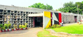 A view of the Chandigarh College of Architecture