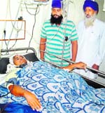 Gurmeet Kaur recuperates in hospital