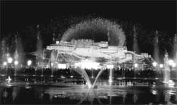 Fireworks on display to launch the Shoton festival against the backdrop of the famous Potala Palace