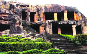 One of the caves at Udayagiri
